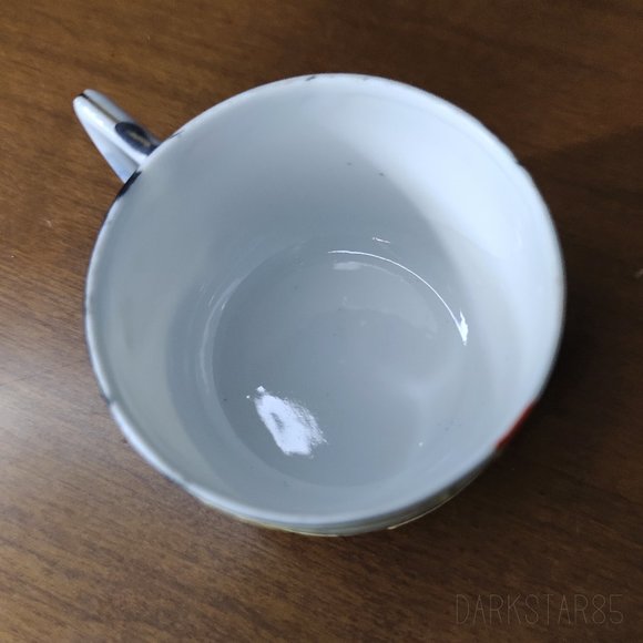 Vintage Made in Occupied Japan Handpainted Moriage Teacup and Saucer - Picture 6 of 10